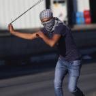 مواجهات على المدخل الشمالي لمدينة البيرة