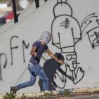 مواجهات على المدخل الشمالي لمدينة البيرة