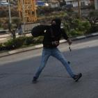 مواجهات على المدخل الشمالي لمدينة البيرة