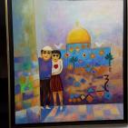 32 فنانا يشاركون بلوحاتهم  في افتتاح بيت مريم (دائرة الروح)لمليحه مسلماني في رام الله