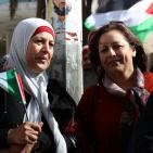 الحملة النسائية لمقاطعة المنتجات الإسرائيلية تُنظم وقفة لها في نابلس