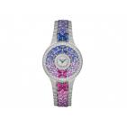 تشكيلة ساعات مرصعة بالأحجار الكريمة لك سيدتي