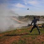 مواجهات عند معسكر اعتقال  عوفر  غرب رام الله