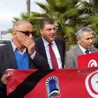 وقفة تضامنية في رام الله مع الشعب التونسي