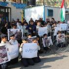 اطفال بغزة يتضامنون مع الأسرى الأطفال بسجون الاحتلال