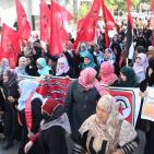 مسيرة للفصائل في يوم التضامن العالمي مع الشعب الفلسطيني