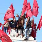 مسيرة للفصائل في يوم التضامن العالمي مع الشعب الفلسطيني