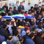 تشييع جثمان الشهيد عبد الرحمن البرغوثي في بلدة عابود غرب رام الله