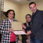 غزة: حفل تكريم الفائزين بجائزة النزاهة لعام 2015