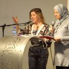 المحاضرة المكسيكية د. سيلفانا رابينوفيتش تقدم  ندوة عن خطبة  الهندي الاحمر للشاعر محمود درويش