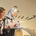 المحاضرة المكسيكية د. سيلفانا رابينوفيتش تقدم  ندوة عن خطبة  الهندي الاحمر للشاعر محمود درويش