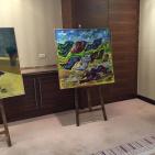 لوحات فنية لإستقطاب الجمهور المحلي والأجنبي في فندق الموفنبك