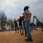 مواجهات على المدخل الشمالي لمدينة البيرة