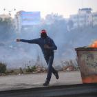 مواجهات على المدخل الشمالي لمدينة البيرة