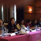 وفد فلسطين الى مؤتمر بيروت حول الاخفاق في حماية النساء و والاليات الوطنية الخاصة بحقوق الانسان