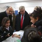 الأونروا تفتتح مدرسة في عين عريك