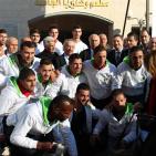 نابلس: حفل تكريم المنتخب الوطني الفلسطيني في جامعة النجاح الوطنية اليوم