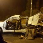 صور: اصابات في حادث سير قرب رام الله