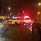 صور: اصابات في حادث سير قرب رام الله