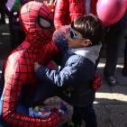 بابا نويل اليوم في مدينة رام الله