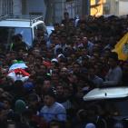 تشييع جثمان الشهيد 