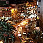 من أجواء مدينة نابلس مساء اليوم السبت