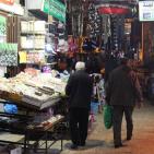 من أجواء مدينة نابلس مساء اليوم السبت