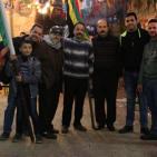 من أجواء مدينة نابلس مساء اليوم السبت