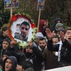 بالصور: الخليل تشيع 17 شهيدا