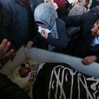 تشييع جثماني الشهيدين اسحاق بدران وأحمد القنيبي في كفر عقب شمال القدس المحتلة