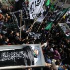 تشييع جثماني الشهيدين اسحاق بدران وأحمد القنيبي في كفر عقب شمال القدس المحتلة