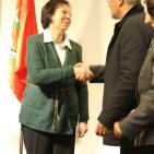 تكريم  المناضله  عايشه عودة عن كتابها  احلام  الحريه  في متحف درويش