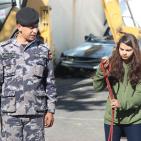 نادي جبل النار يزور مركز الدفاع المدني في مخيم بلاطة شرقي نابلس