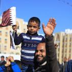 غزة: حفل تسليم المرحلة الأولى من شقق مدينة 