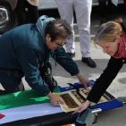 رام الله: وقفة إحتجاجية أمام مكتب الأمم المتحدة للإفراج عن جثامين الشهداء