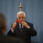 الرئيس محمود عباس خلال لقاءه اليوم مع الصحافيين الفلسطينيين