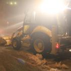 الثلوج في الخليل