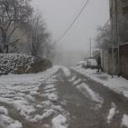 الثلوج في الخليل