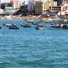 جولة في ميناء غزة البحري