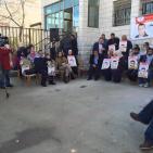 وقفه تضامنيه امام الصليب الاحمر في البيرة مع الأسير المضرب القيق