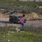 مواجهات قرب سجن عوفر غرب رام الله