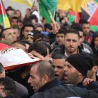 تشييع الشهيد هيثم البو في حلحول شمال الخليل