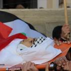 تشييع الشهيد هيثم البو في حلحول شمال الخليل