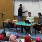 بالصور: جامعة النجاح تستعد لإطلاق الدورة الرابعة في اللهجة الأمريكية