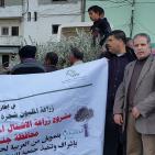 الاغاثة الزراعية توزع اشتالا على المزارعين في عرابة