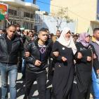 الخليل تشيع الشهيدة كلزار العويوي