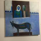 معرض ايماءات للفنان جواد ابراهيم  في بيت مريم في رام الله