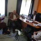 طاقم من وزارة النقل والمواصلات يزورون 