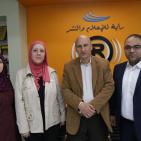 طاقم من وزارة النقل والمواصلات يزورون 