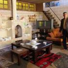 بالفيديو والصور: منزل غزّي على طريقة باب الحارة